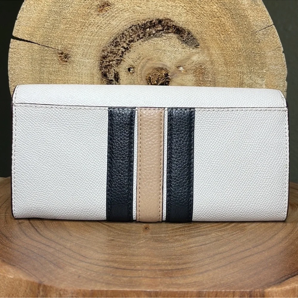 COACH Slim Envelope Wallet with Coach Bear - Picture 2 of 16